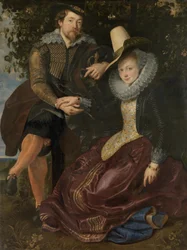 Rubens et Isabella Brant dans la tonnelle de chèvrefeuille