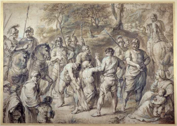 Saint André conduit au martyre