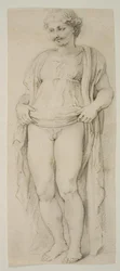 Hermaphrodite debout
