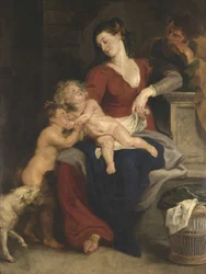 Sainte Famille avec le panier