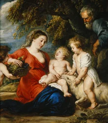 La Sainte Famille avec le Petit Saint Jean-Baptiste