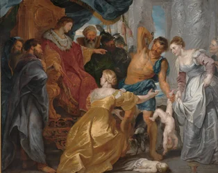 Le Jugement de Salomon, c.1617