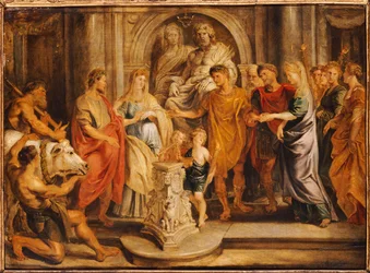 Les mariages de Constantin et Fausta et de Constantia et Licinius