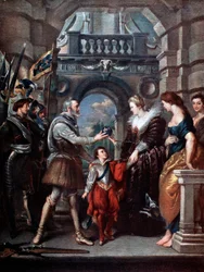 Le Cycle des Médicis : Henri IV partant pour la guerre en Allemagne, 20 mars 1610, 1621-1625