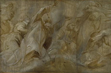 Le sacrifice de Noé, XVIIe siècle