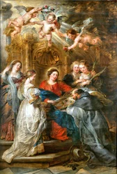 Le triptyque de saint Ildefonse