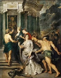 La conclusion de la paix à Angers Le Cycle de Marie de Médicis