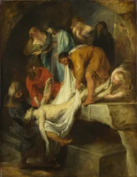 La mise au tombeau du Christ