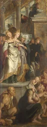 Trois témoins féminins. Esquisse pour le retable principal, Saint-Bavon, Gand, 1612