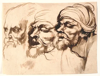 Trois têtes d
