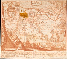 La conquête de Friedrichstadt le 12 février 1713, 1713