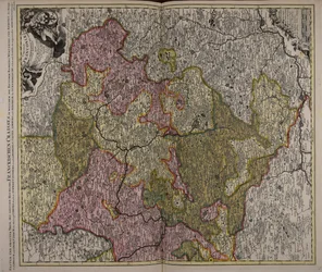 Circuli Franconiae pars orientalis et potior novissimè delineata ...