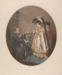 Dame crédule et astrologue
