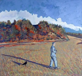 Ombre sur la plage, 2000