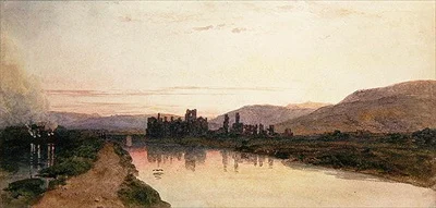 Abbaye de Neath, Glamorganshire, Soir