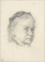Portrait de la mère de l