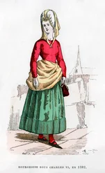 Bourgeoise en costume de l