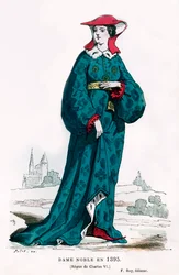 Noble femme du temps de Charles VI de France, 1395 1882-1884