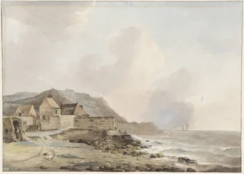 Vue de la côte près de Boulogne-sur-Mer