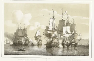 Bataille navale près de Livourne, 1653