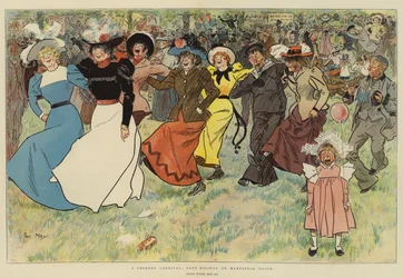 Un carnaval cockney, jour férié à Hampstead Heath