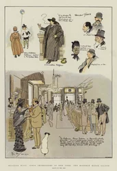 Manières occidentales, premières impressions de New York, le salon de la maison Hoffman