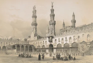 Cour de la mosquée Al Ahzar