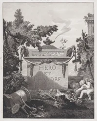 Frontispice de Héros et Léandre