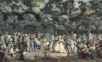 La promenade publique au Palais-Royal
