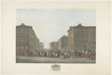 Corps de musique lors de l