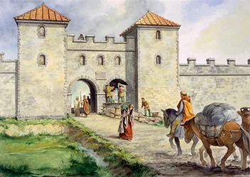 Fort romain de Birdoswald, 3ème siècle, c1990-2010