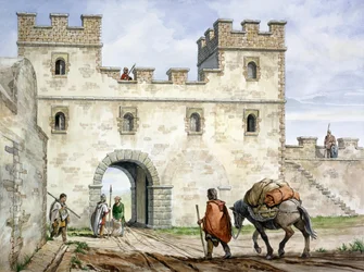 Fort romain de Housesteads, 3e siècle, c. 1990-2010