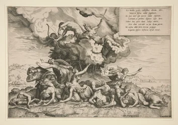 Apollon et Artémis Tuant Niobé
