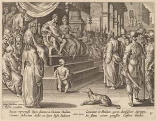Saint Paul devant Festus et Agrippa