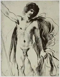Guercino, Un jeune homme