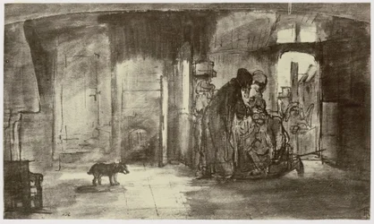 Rembrandt, Tobie bénissant Tobias