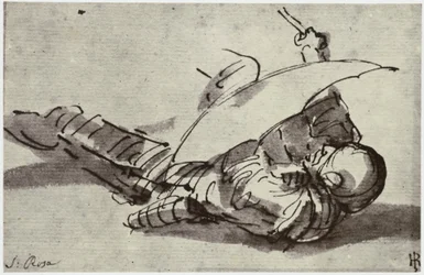 Salvator Rosa, Le Soldat Blessé