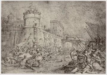 Tempesta [?], La prise de Jérusalem