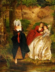 Au ruisseau, 1864