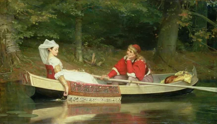 Avec la rivière, 1869