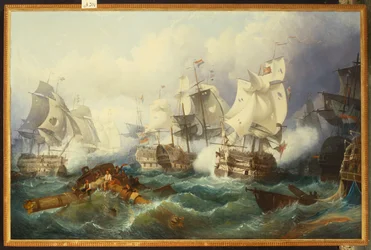 La bataille de Trafalgar
