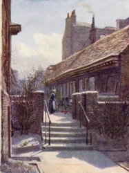 Maisons de retraite de la Skinners Company, Mile End, 1892
