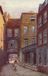 Porte et Entrée de White Horse Inn, Fetter Lane, 1898