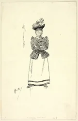 Une femme Coster