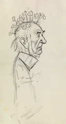Caricature de Gladstone