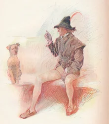 Launce et son chien
