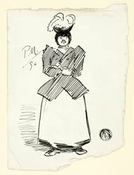 Caractère féminin de Londres