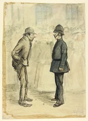 Policier et vagabond