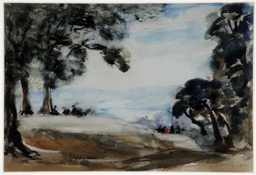 (aquarelle sur papier)