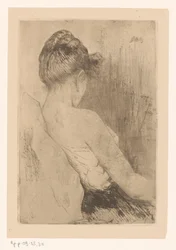 Femme, vue de dos
